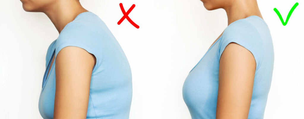 postural correction for shoulder pain